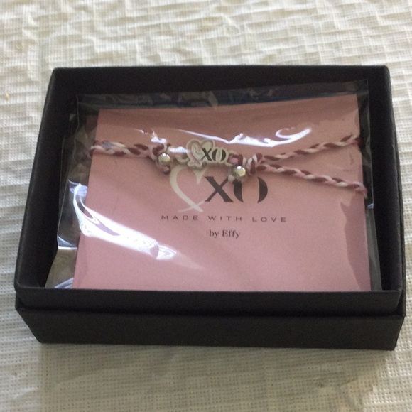 Effy Pink and White Braided Bracelets - Picture 2 of 4